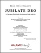 Jubilate Deo SATB choral sheet music cover